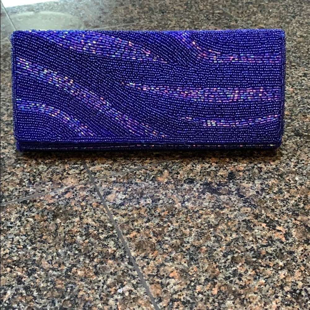 Sapphire Blue Clutch
